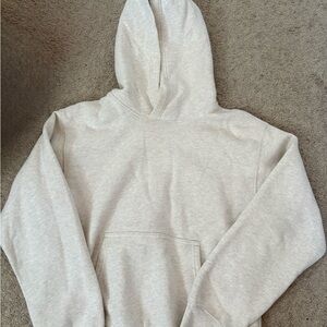 TNA Sweatfleece Womens Hooded Sweatshirt - Cream